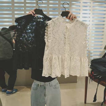   【トップス】一枚で視線を奪う韓国風ファッション無地シングルブレストシャツ·ブラウス  