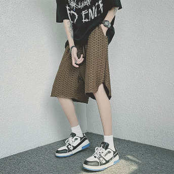   【STAFF SNAP】【ボトムス】可愛いデザイン韓国風ファッション無地おしゃれハイウエストショートパンツ  