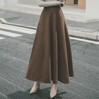   【STAFF SNAP】【ボトムス】気質アップ フェミニンな雰囲気 最新トレンド スカート  