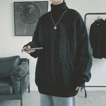   【トップス】今季注目 韓国系 ファッション長袖 ニット メンズセーター  