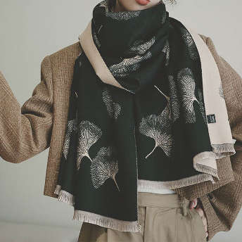   【アクセサリー】特別デザイン ファッション プリント 配色 暖かい スカーフ  