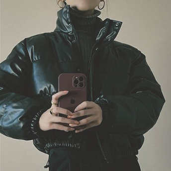   【アウター】韓国風ファッション 全2色 無地  厚手 綿入れコート  
