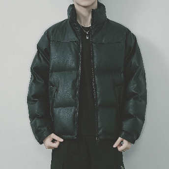   【アウター】韓国風ファッション 暖かい メンズ 秋冬 スタンドネック 綿入れコート  