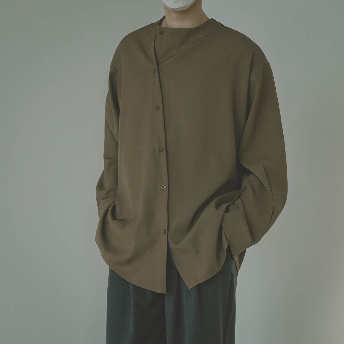   【トップス】存在感抜群 ファッション 韓国系 シングルブレスト 個性派 シャツ  