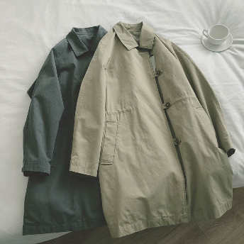   【アウター】快適な履き心地 韓国系 通勤 ボタン ポケット付き 折り襟 トレンチコート  
